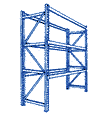 Photo Of A Three-Tier Selective Storage Guide Distributed By A Pallet Racking Company In Johnson, RI - Yankee Supply