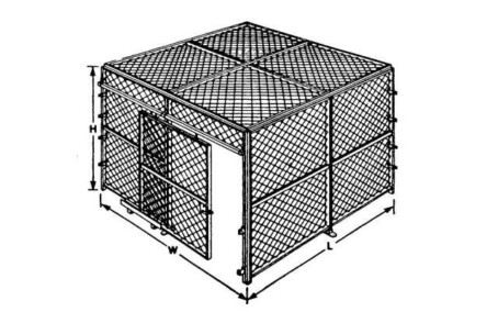 wire security cage