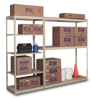 rivet rack shelving