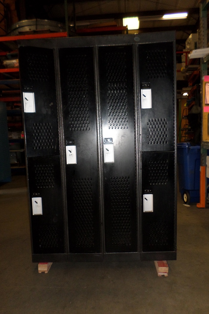 used mixed door lockers