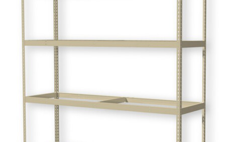 rivet shelving