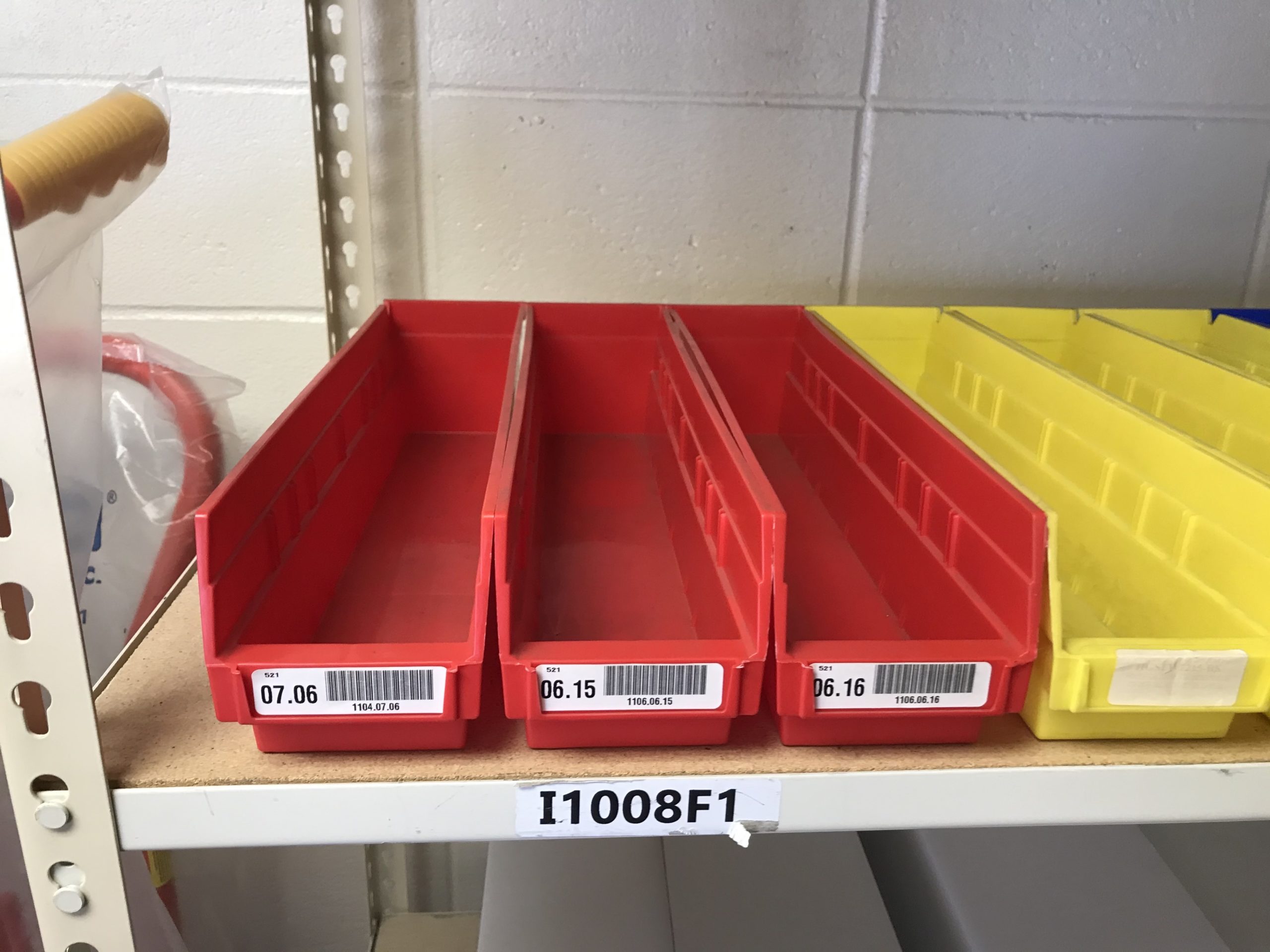 shelf bins