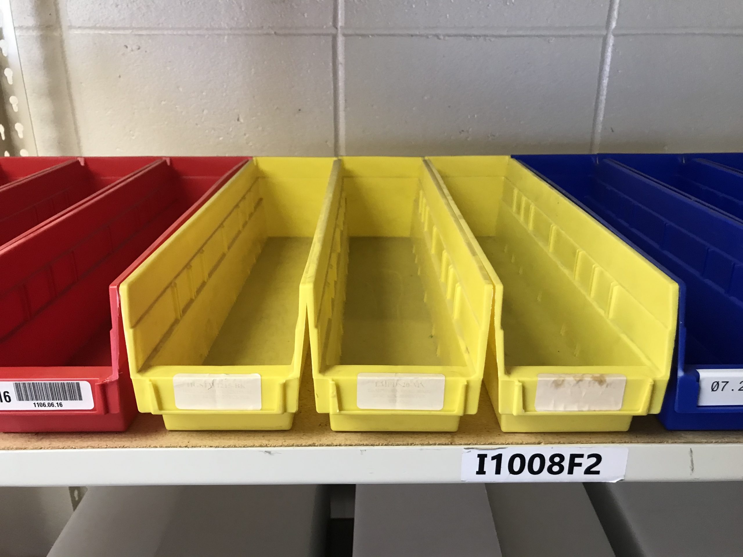 shelf bins