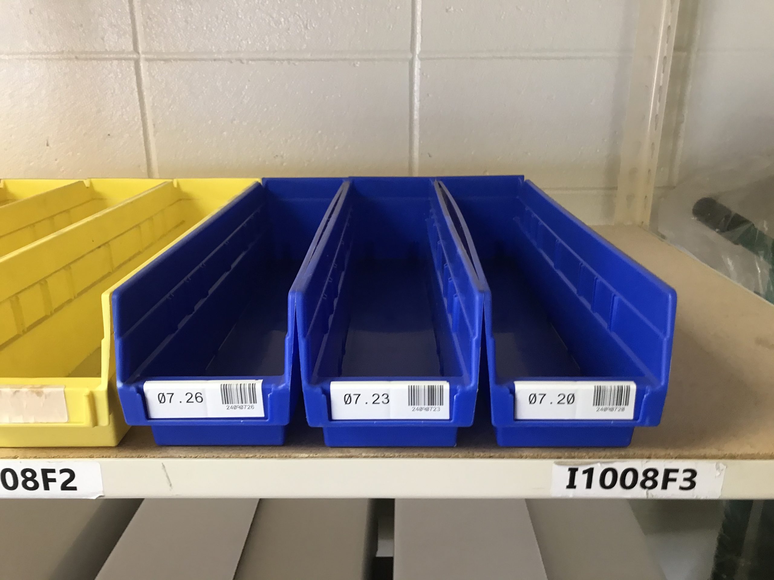 shelf bins