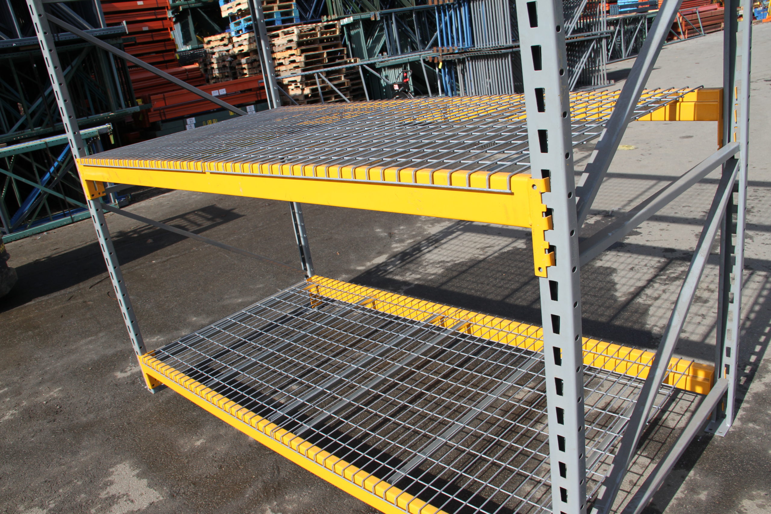 used keystone pallet racking