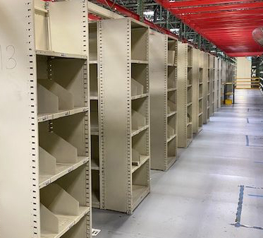 metal warehouse shelving systems