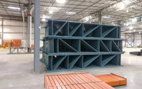 used industrial pallet racking bundled