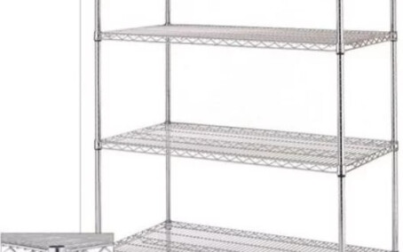 stainless steel wire shelving